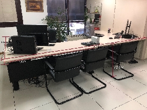 Conjunto de mesas de oficina KEMEN (IVA incluido)